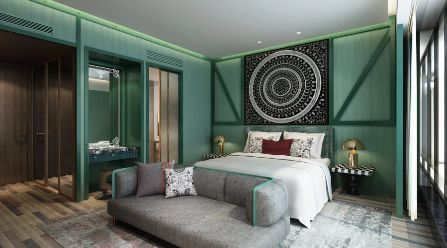 Guest rooms