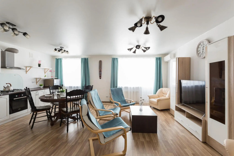 Фотография номера квартиры Апартаменты Живи Уютно Много места