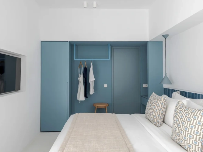 Superior Double Duplex room with balcony and with sea view