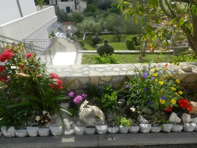 Apartment with garden view