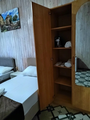 Standard Triple room with balcony and with pool view