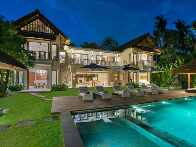 Seseh Beach Villas Over view