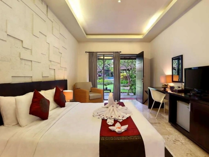 Deluxe Double room with balcony and with view