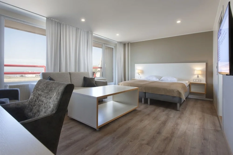 Marine room with balcony