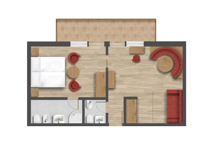 2 Bedrooms Suite