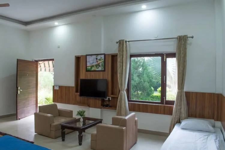 Standard Double Family room with garden view