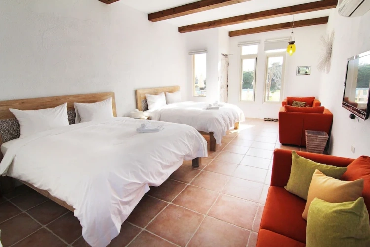 Deluxe Quadruple room with ocean view