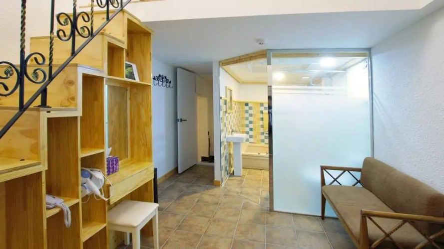 Deluxe Double Duplex Suite with sea view