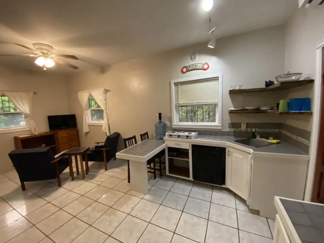 Deluxe Double Suite with garden view