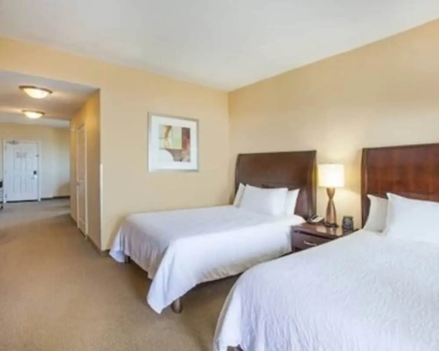 Standard Quadruple room with balcony and with partial view