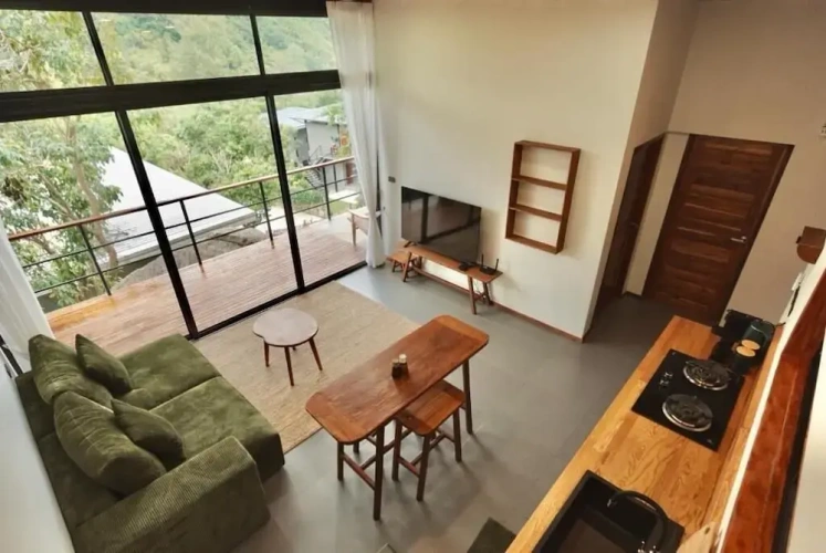 1 Bedroom Villa with balcony and with mountain view