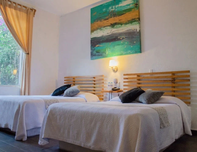 Standard Quadruple room with balcony