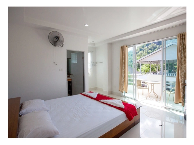 Deluxe Double room with balcony and with view