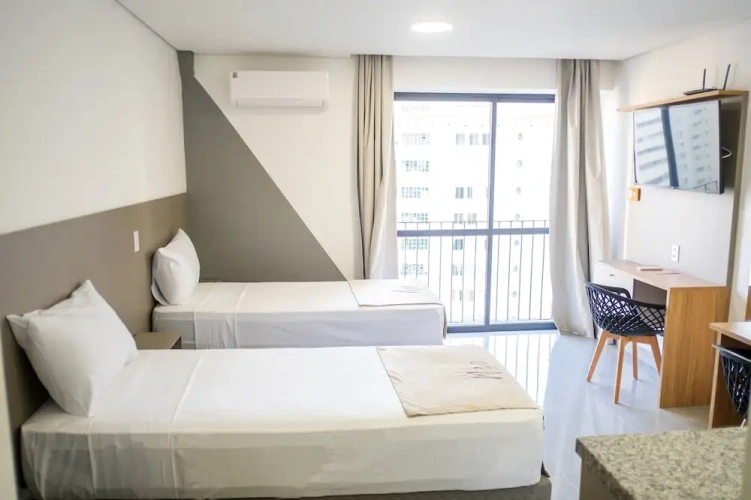Standard Twin room with balcony