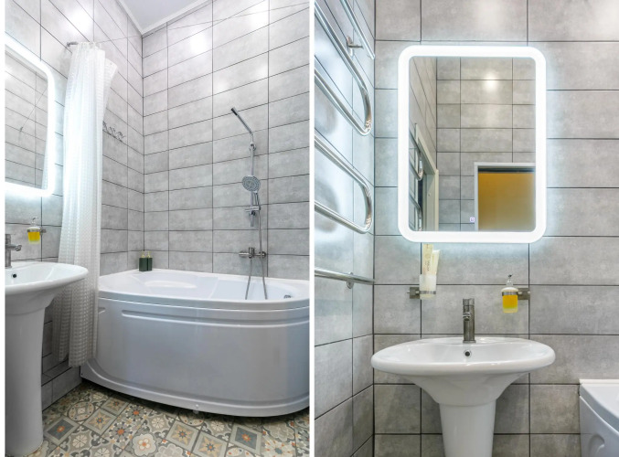 Фотография номера квартиры SeApart. На Большом 13 (бывш. Апартаменты на Большом проспекте Петроградской Стороны)