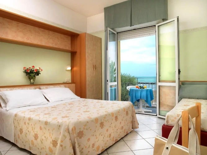 Standard Double room with balcony and with sea view