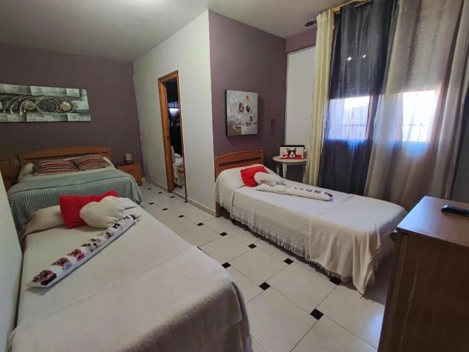 Standard Quadruple room with balcony