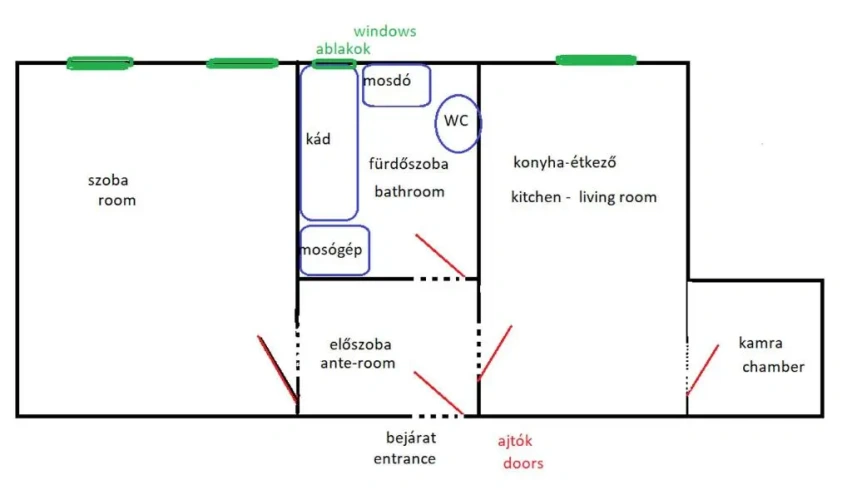 1 Bedroom Apartment
