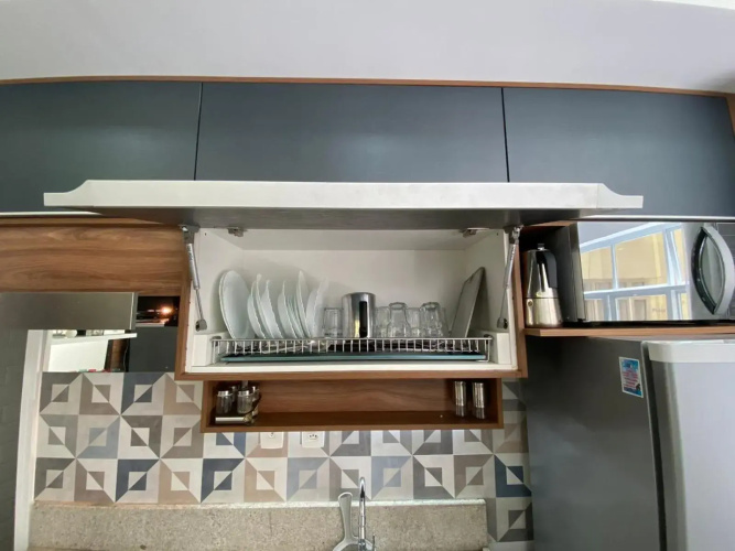 Apartamento 1 quarto a 4 min da praia - Copacabana
