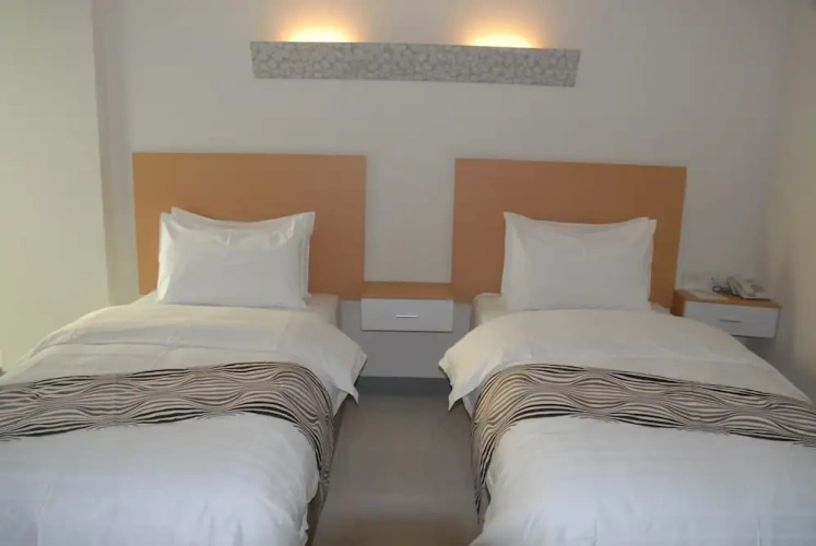 1 Bedroom Deluxe Twin room with balcony and with city view