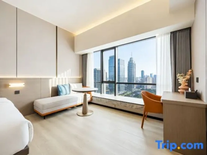 Deluxe Twin room with city view