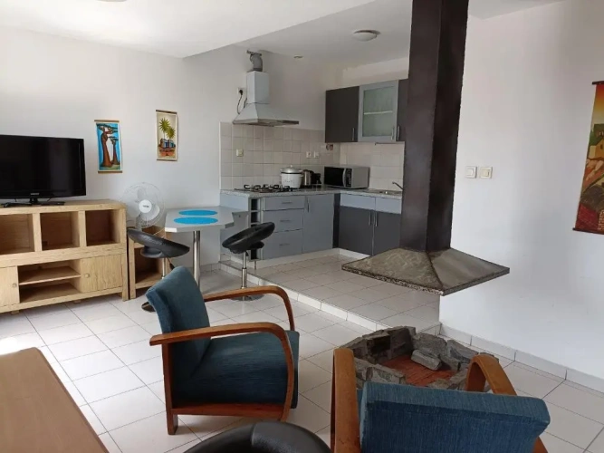 Studio with balcony and with view