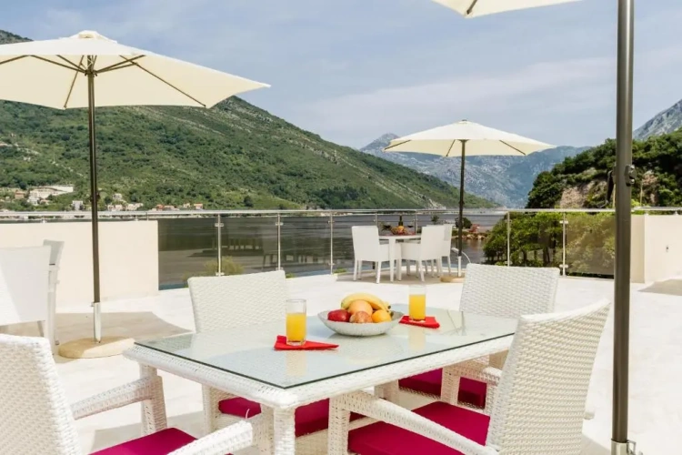 Studio with balcony and with view