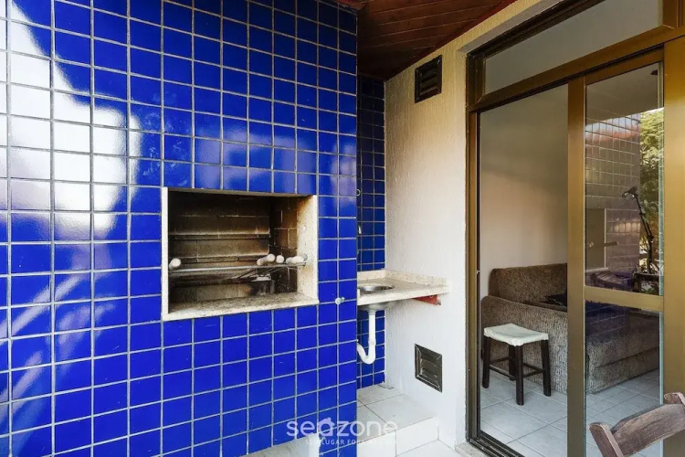 Apt w/BBQ 2BR 350m from beach Jurerê ADJ205