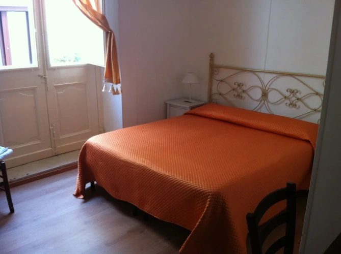 Comfort room with balcony