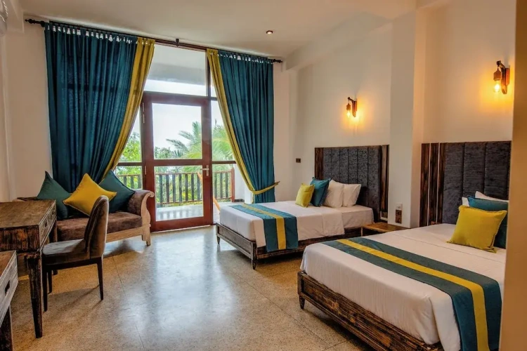 Deluxe Twin room with balcony and with ocean view