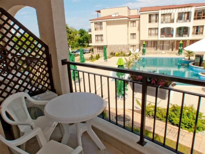Standard Double room with balcony and with view
