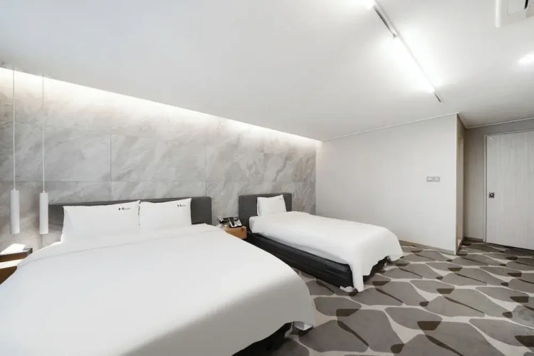 Deluxe Twin room with city view