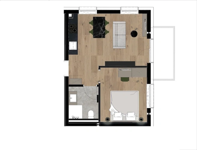 Guest rooms