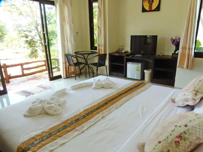 Superior Twin Villa with garden view