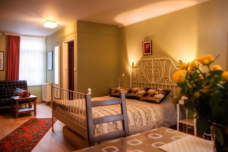 Standard Quadruple room with balcony and with view