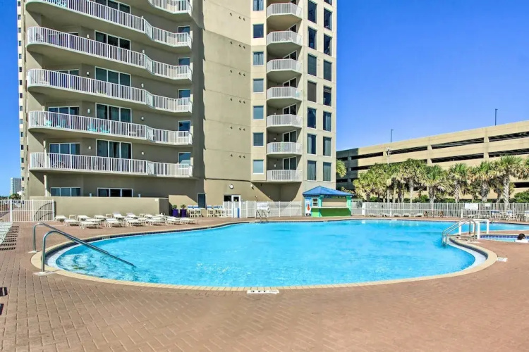 PCB Condo w/ Resort Amenities & Ocean Views