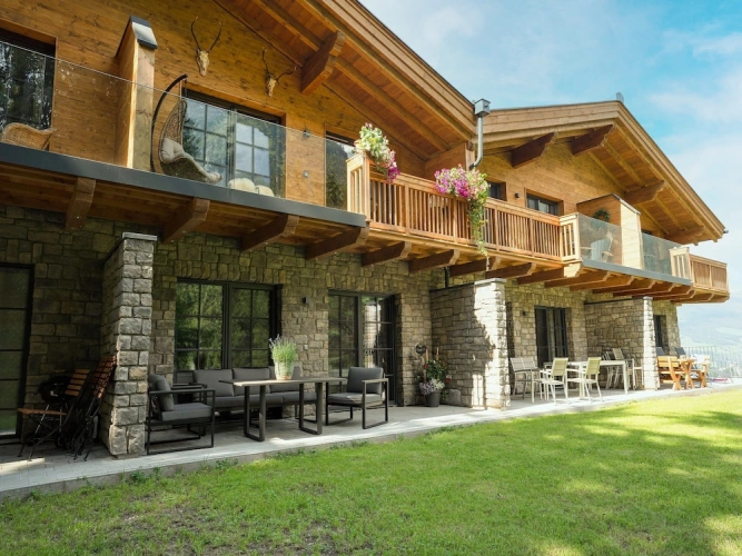 Cottage with balcony