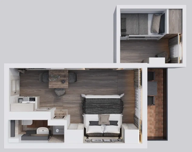 Standard Family room with balcony