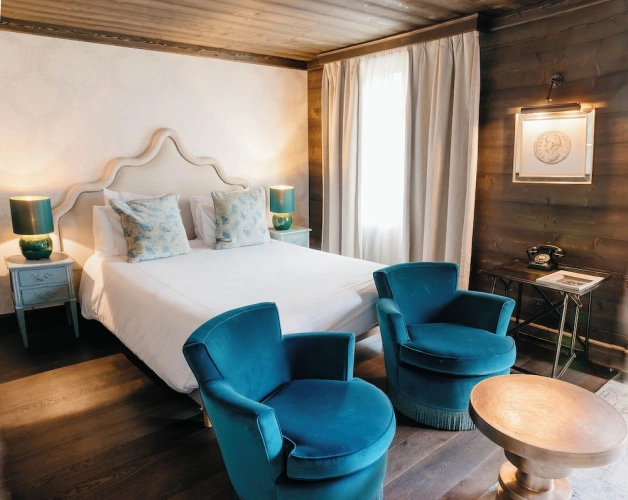 Superior Double room with balcony and with mountain view