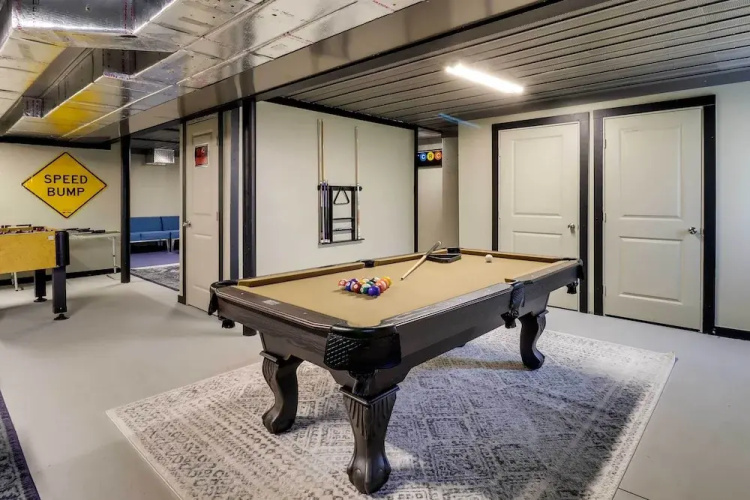 Deck, Game Room & Fire Pit: Poconos Retreat