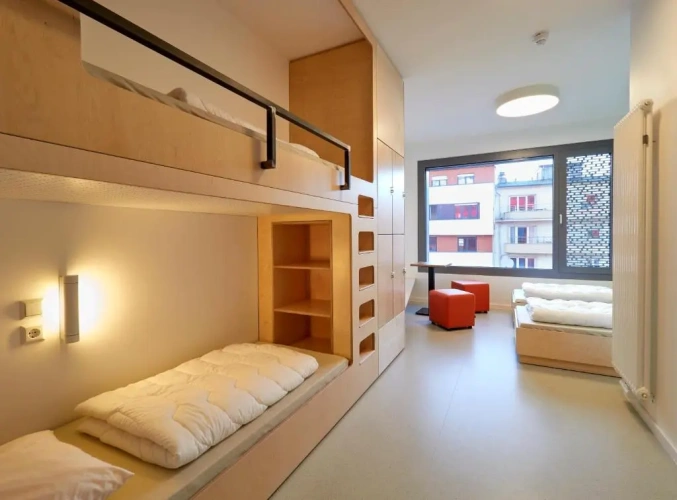 Bed in Dorm