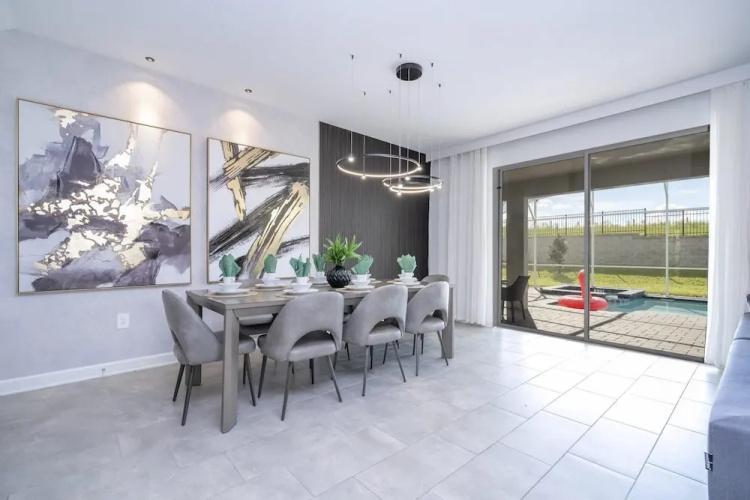 Gorgeous 9Bd SF w Pool Champions Gate 9088