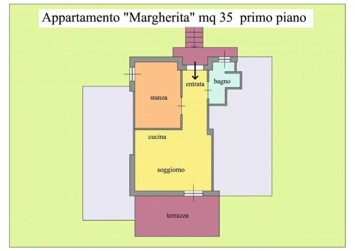 1 Bedroom Apartment with lake view