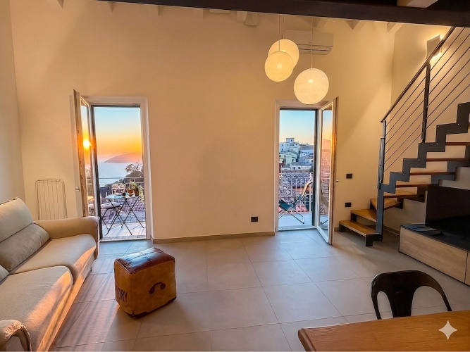 Deluxe Duplex room with sea view