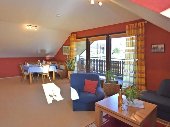 Quiet Apartment in Merlsheim With Balcony