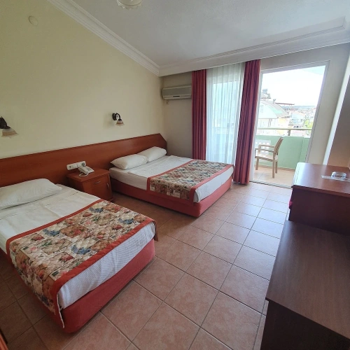 1 Bedroom Family Apartment with balcony and with garden view