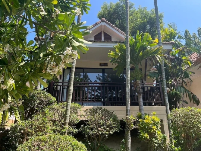 Deluxe Double room with balcony and with garden view