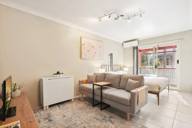 Comfy Studio Near Gabba With Secure Parking
