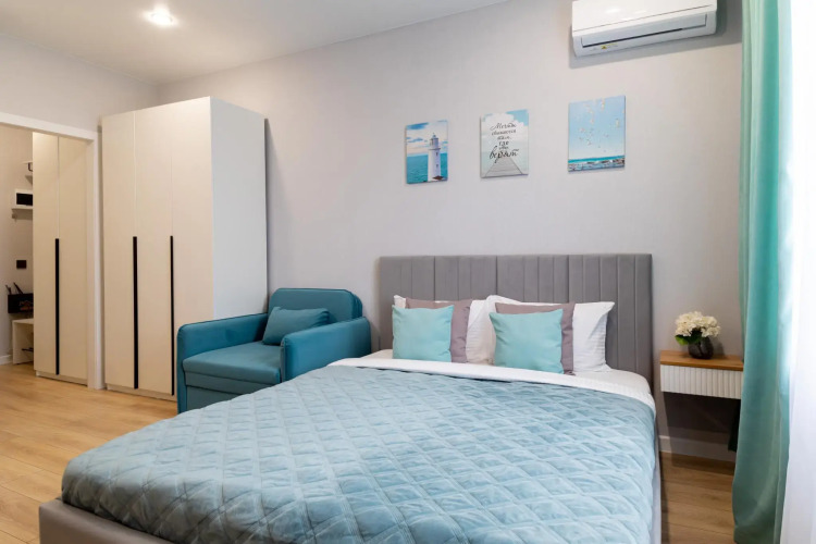 Фотография номера квартиры Апартаменты 2Ночи на улице Ивана Беличенко 92 к2