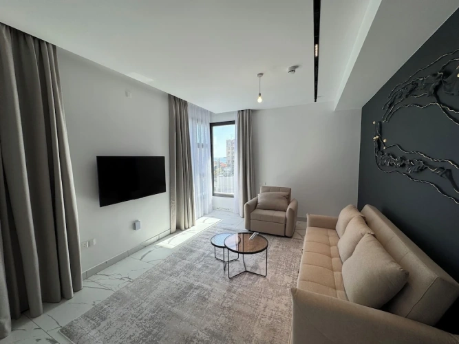 1 Bedroom Deluxe Apartment with balcony and with sea view